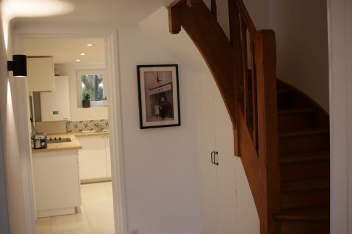 l'entrée de la maison